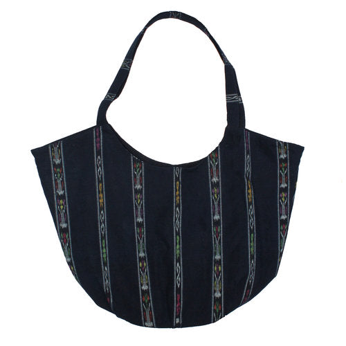 WHOLESALE Lago Beach Bag Navy Blue