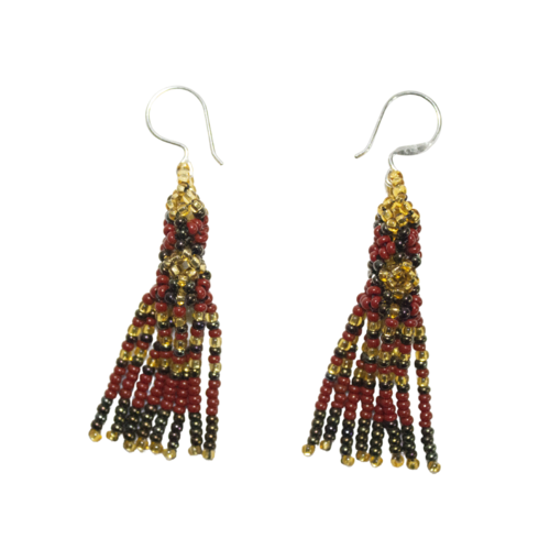 WHOLESALE Motivate Flower Earrings - 925 Silver Hooks