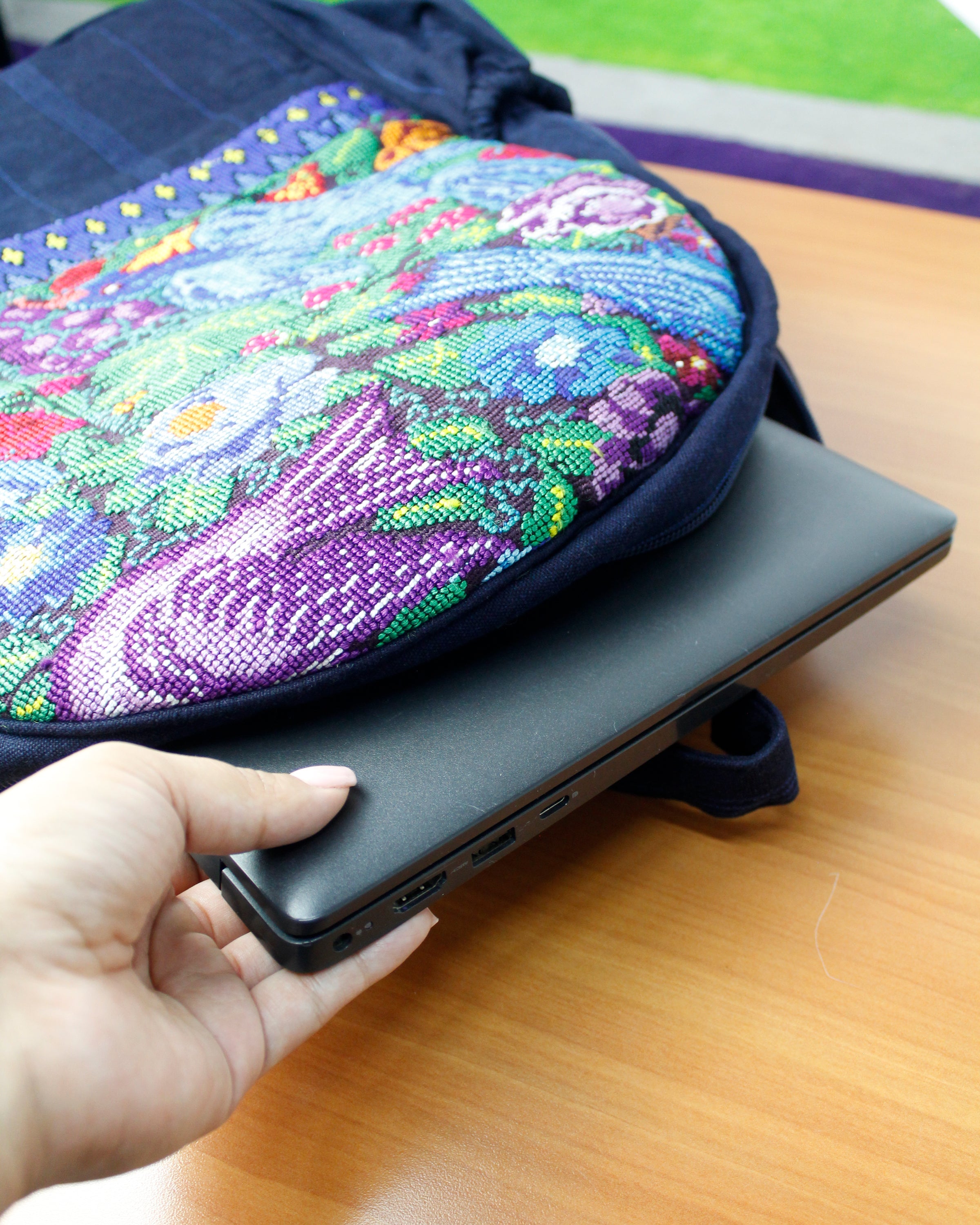 WHOLESALE Folk Art Laptop Backpack