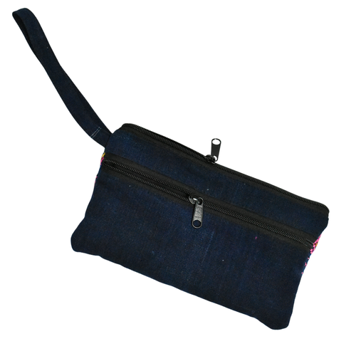 WHOLESALE Huipil Clutch Purse with Wristlet