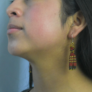 WHOLESALE Motivate Flower Earrings - 925 Silver Hooks