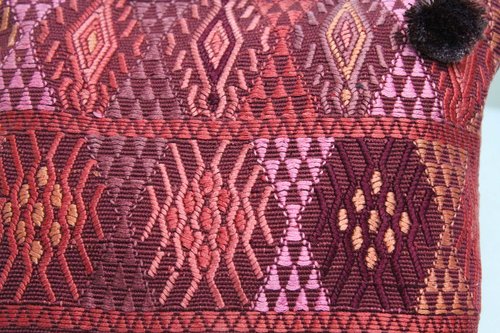 WHOLESALE Huipil Zippered Bag Small