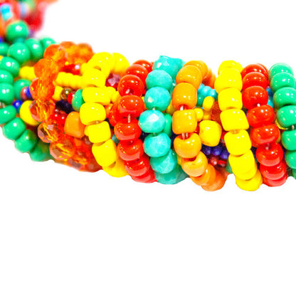 WHOLESALE Multicolored Playful Necklace