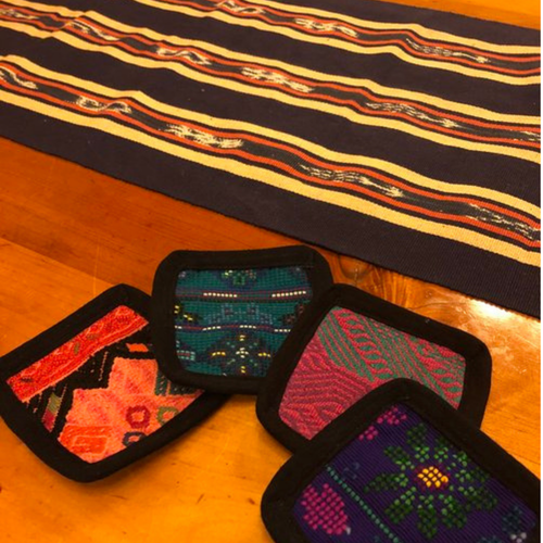 WHOLESALE Huipil Coasters Set (X4)