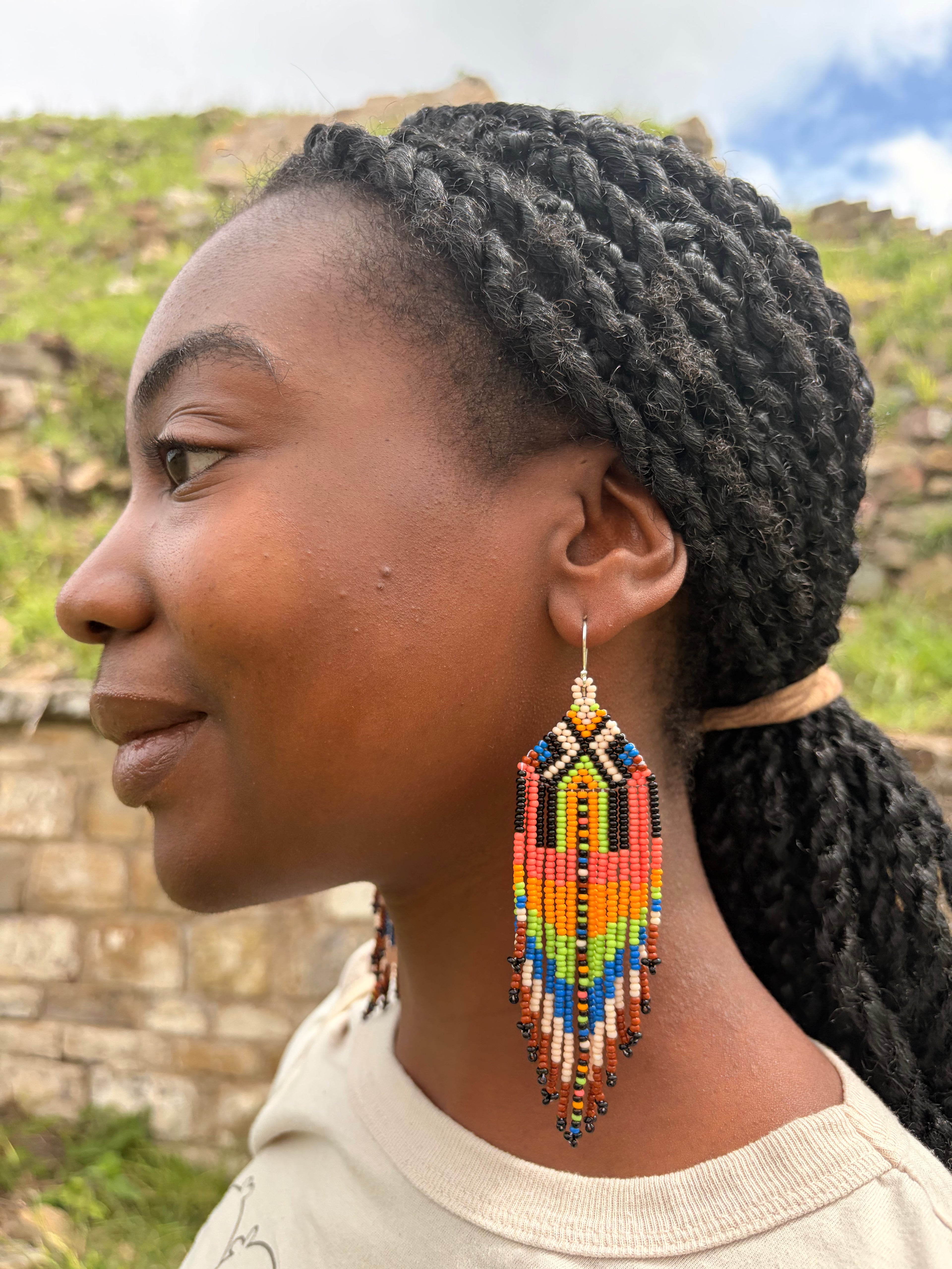 WHOLESALE Maya Energy Beaded Earrings