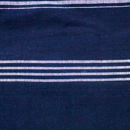 WHOLESALE Navy Blue Stripe Shawl