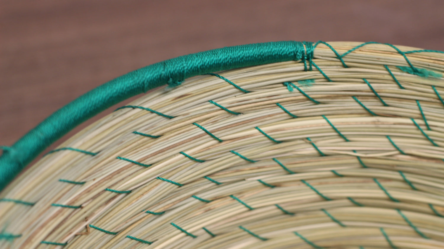WHOLESALE Green Nature Straw Basket