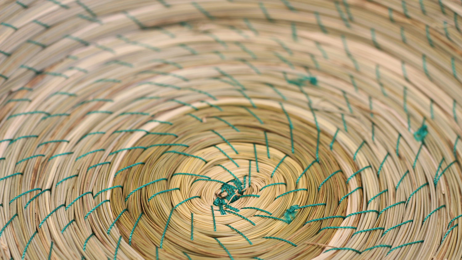 WHOLESALE Green Nature Straw Basket