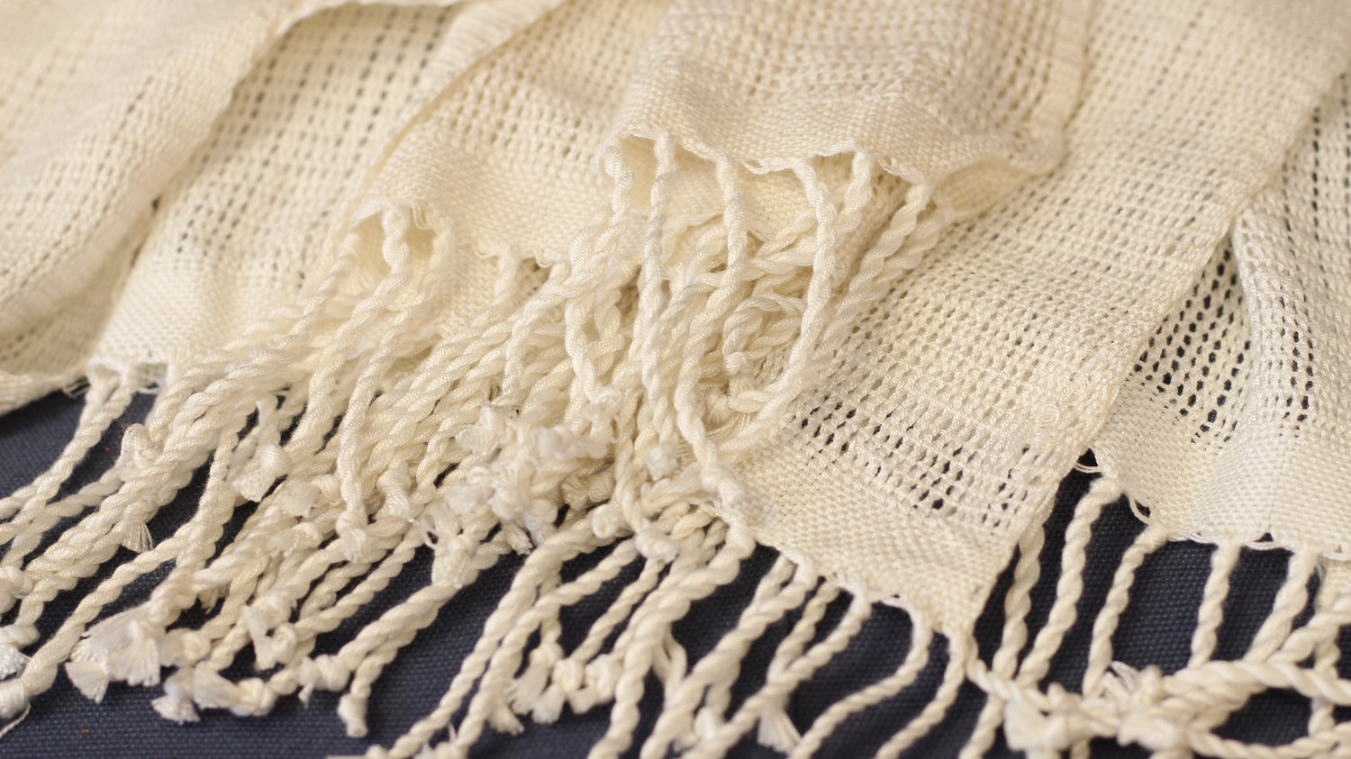 WHOLESALE Coconut Milk Woven Shawl