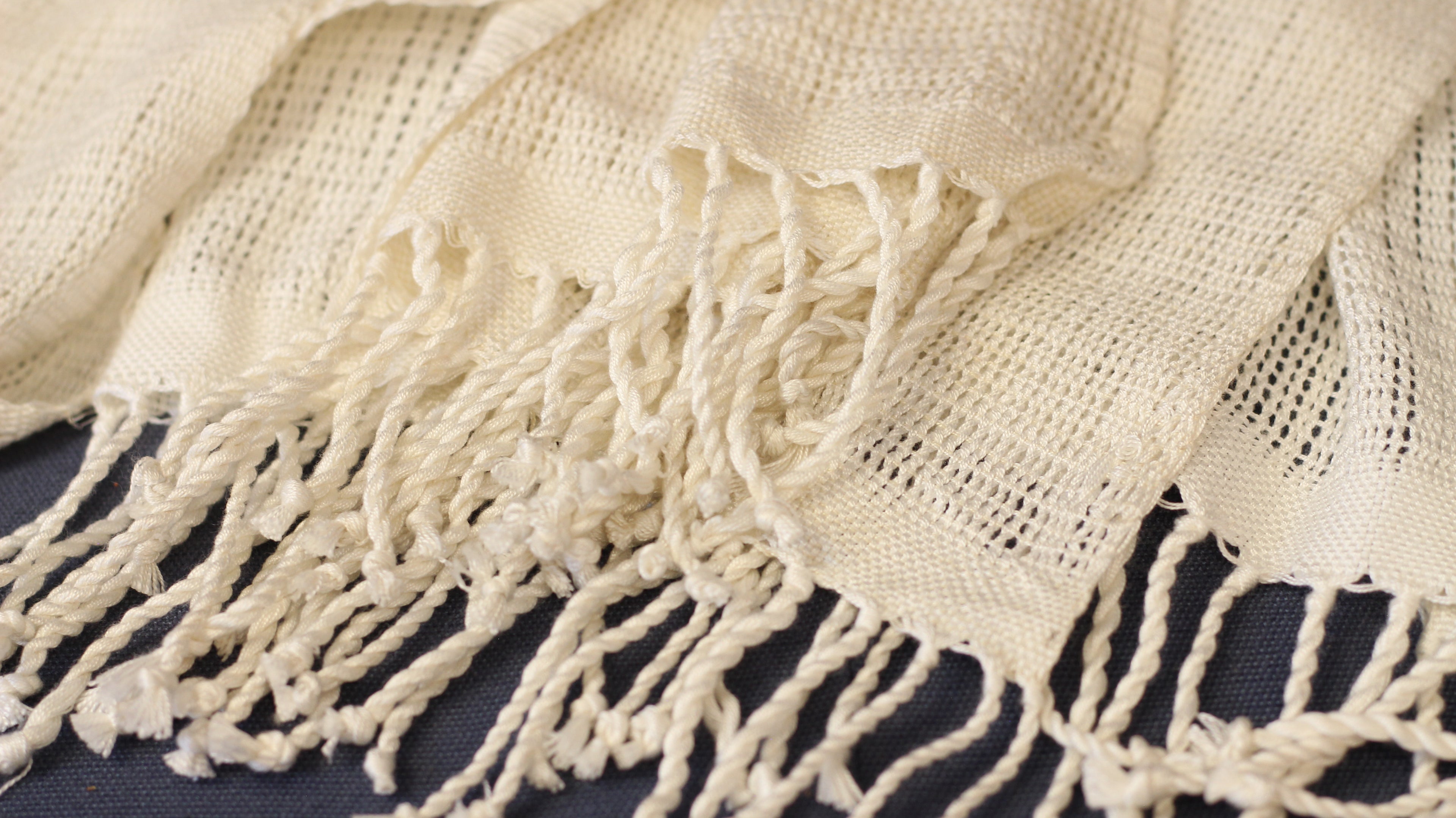 WHOLESALE Coconut Milk Woven Shawl