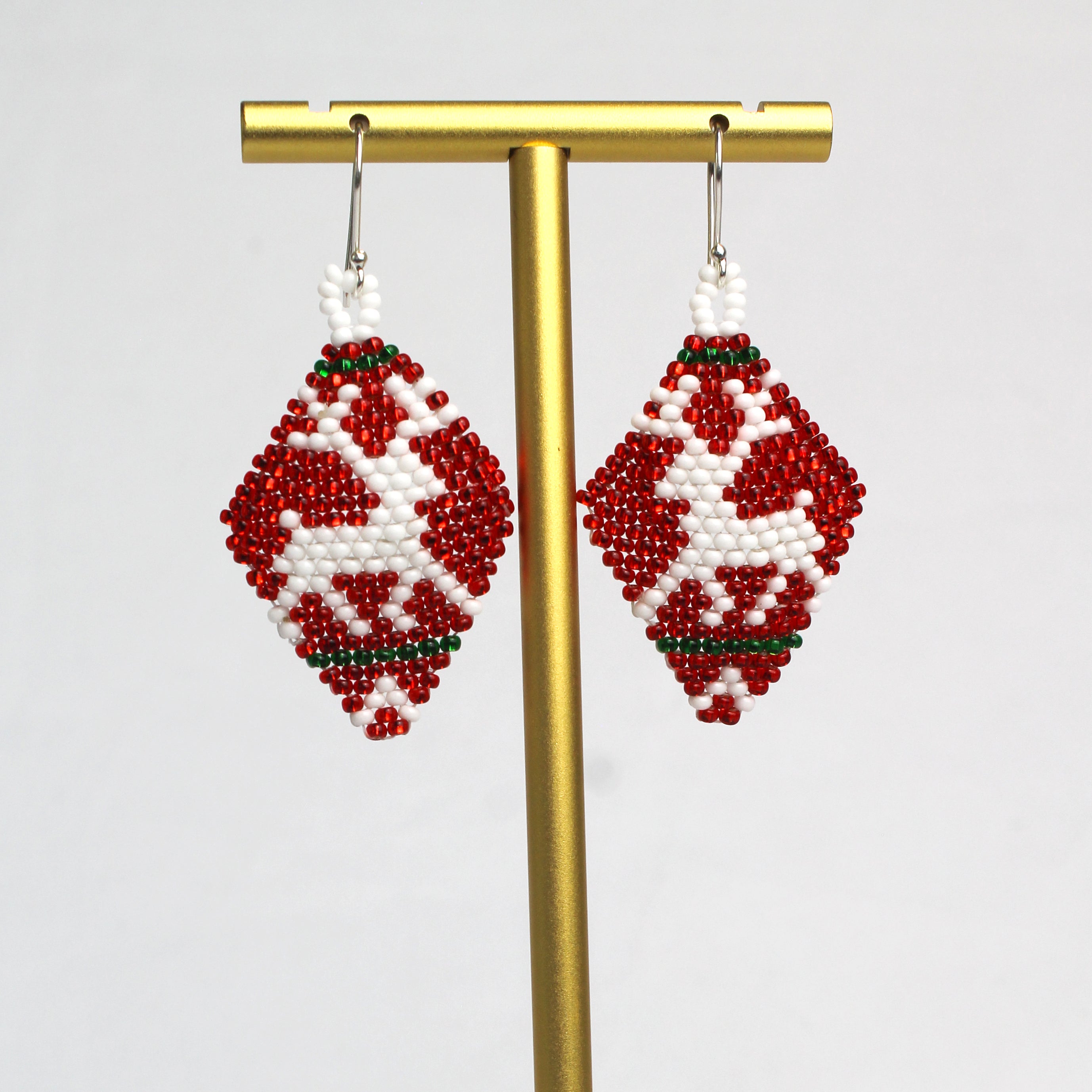 WHOLESALE Petite Reindeer Earrings - 925 Silver Hooks