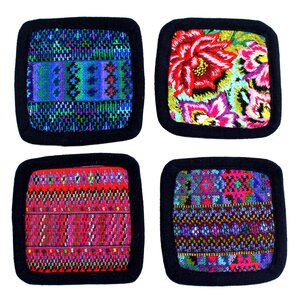 WHOLESALE Huipil Coasters Set (X4)