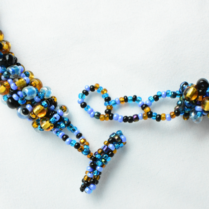 WHOLESALE  Blue Spark Necklace