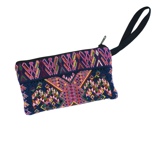 WHOLESALE  Huipil Clutch Purse with Wristlet