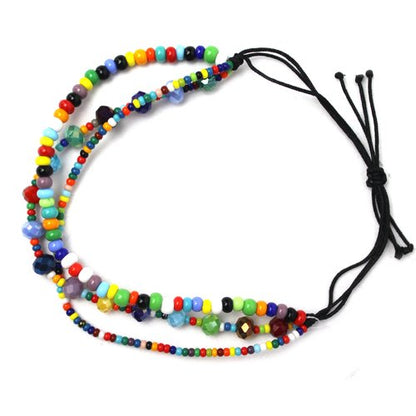 WHOLESALE Multicolor Beaded Ankle Bracelet