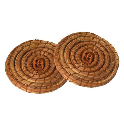 WHOLESALE Pine Needle Coasters - Set of 2