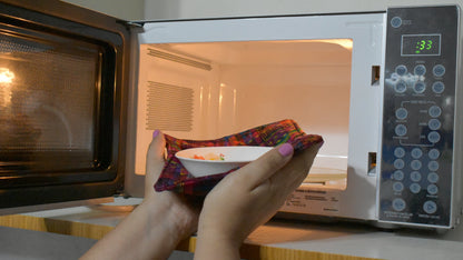 WHOLESALE Textile Microwave Bowl Holder Multicolor